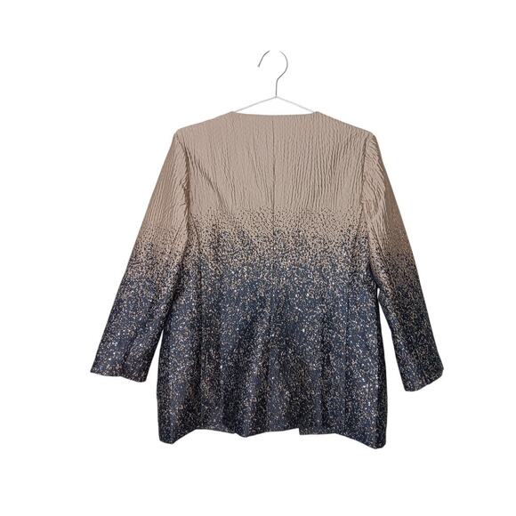 New with Tags Chico's Travelers (Size 1/8-10) Sequin Sparkle Open Jacket - Picture 6 of 14